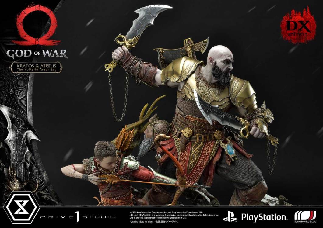 God of War Kratos & Atreus The Valkyrie Armor SetDeluxe Version