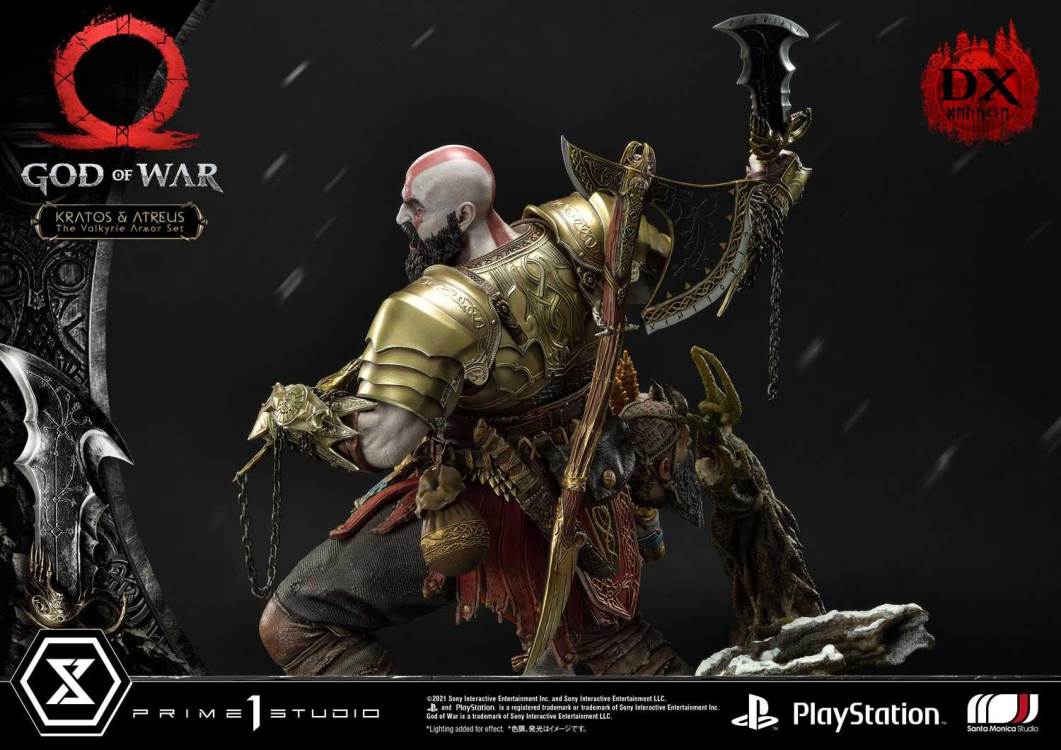 God of War Kratos & Atreus The Valkyrie Armor SetDeluxe Version