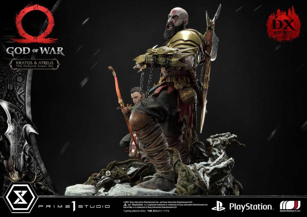 God of War Kratos & Atreus The Valkyrie Armor SetDeluxe Version