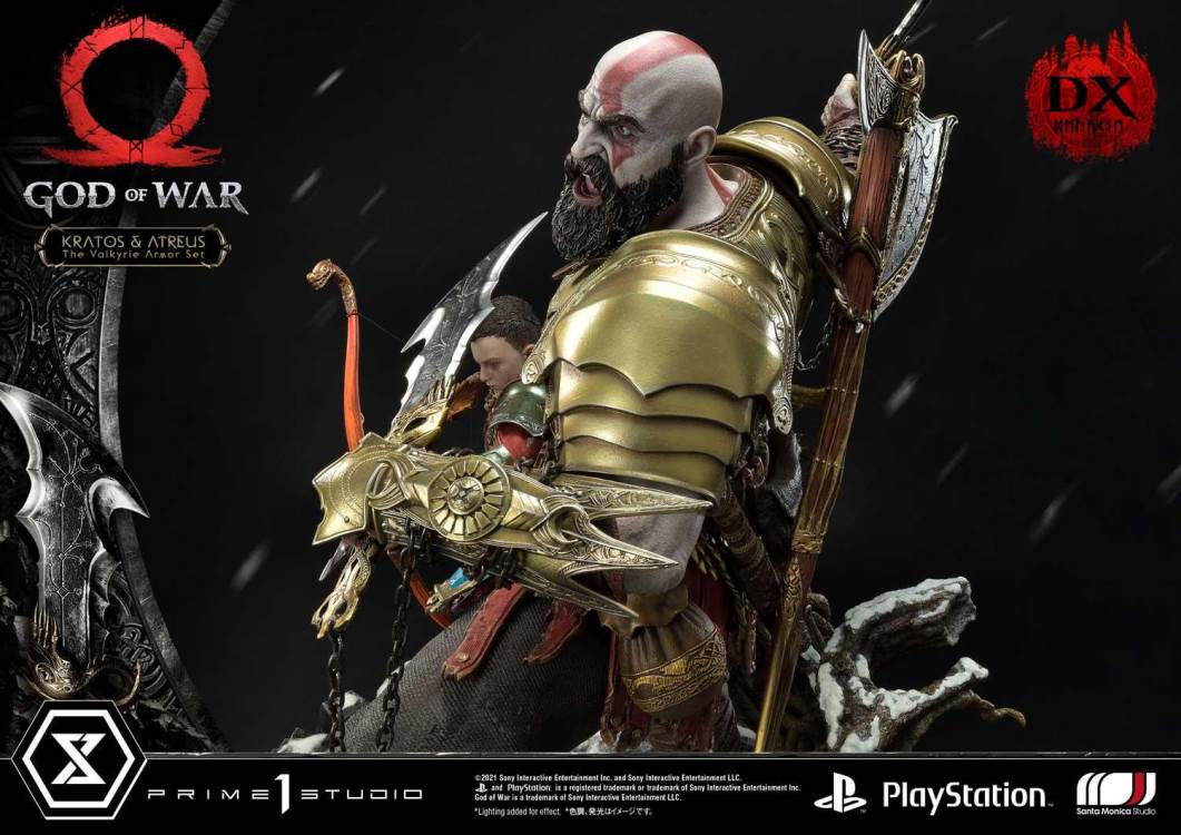 God of War Kratos & Atreus The Valkyrie Armor SetDeluxe Version