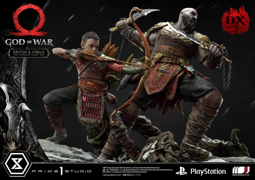 God of War Kratos & Atreus The Valkyrie Armor SetDeluxe Version