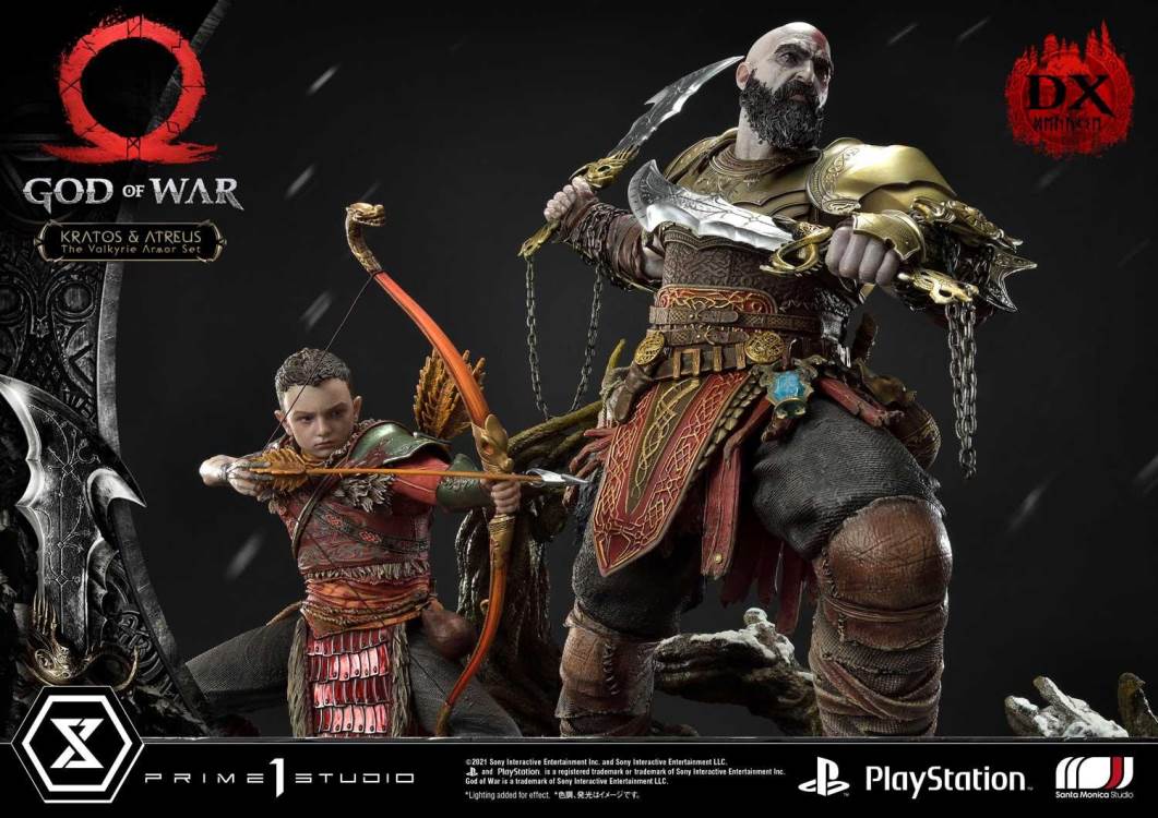God of War Kratos & Atreus The Valkyrie Armor SetDeluxe Version