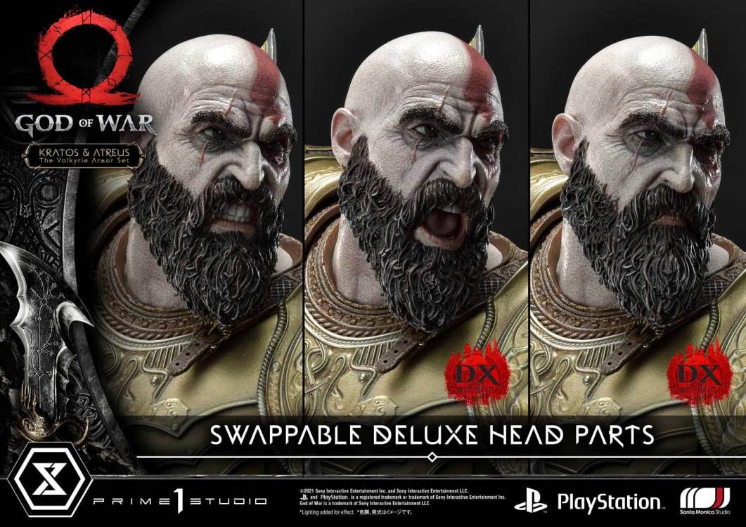 God of War Kratos & Atreus The Valkyrie Armor SetDeluxe Version