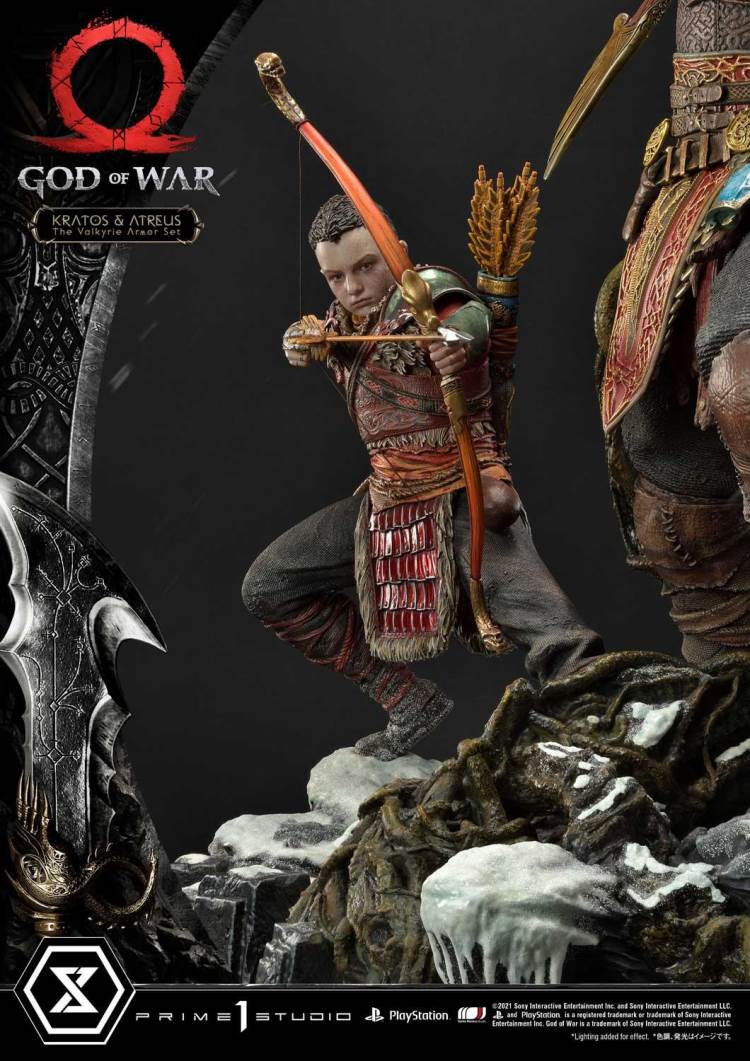 God of War Kratos & Atreus The Valkyrie Armor SetDeluxe Version