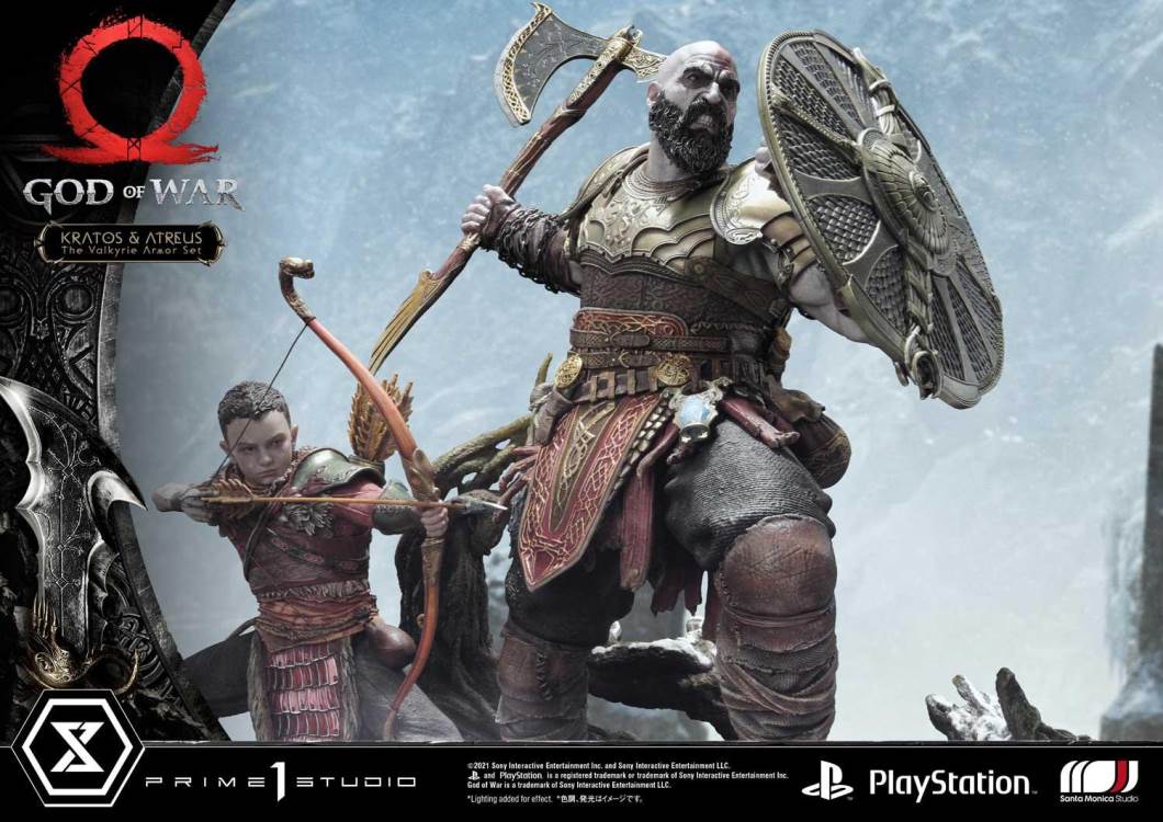 God of War Kratos & Atreus The Valkyrie Armor SetDeluxe Version