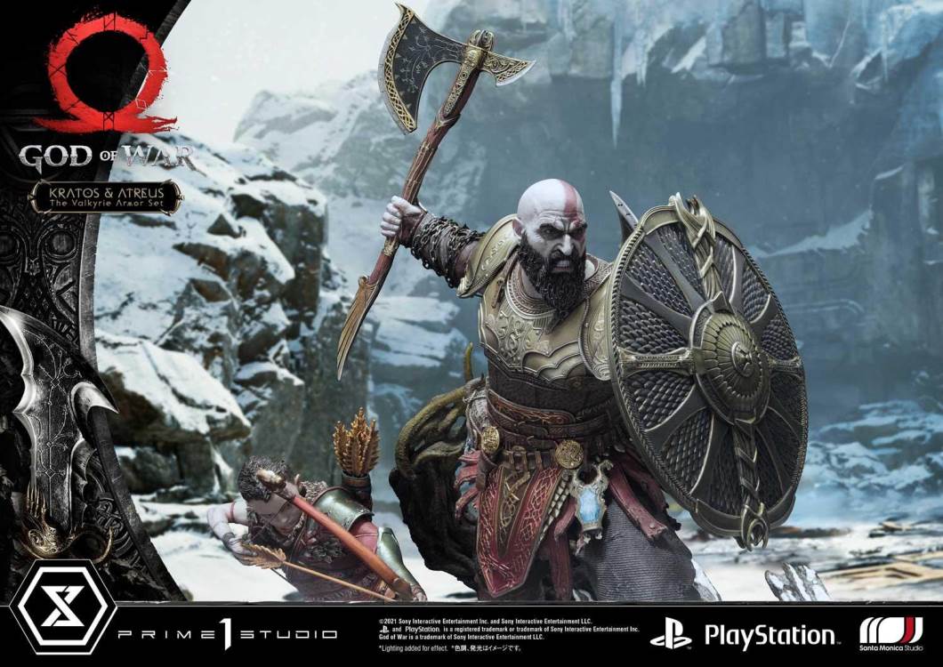 God of War Kratos & Atreus The Valkyrie Armor SetDeluxe Version