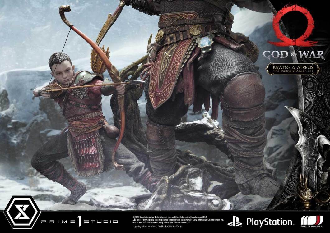 God of War Kratos & Atreus The Valkyrie Armor SetDeluxe Version