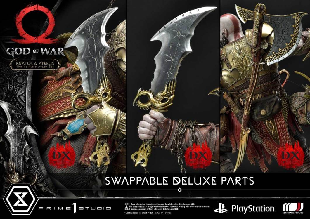 God of War Kratos & Atreus The Valkyrie Armor SetDeluxe Version