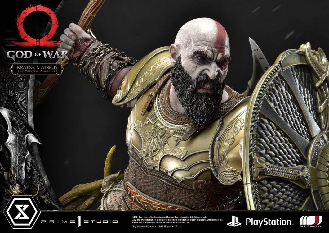 God of War Kratos & Atreus The Valkyrie Armor SetDeluxe Version