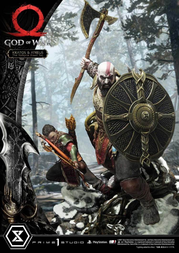 God of War Kratos & Atreus The Valkyrie Armor SetDeluxe Version