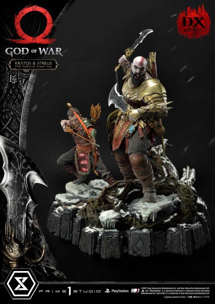 God of War Kratos & Atreus The Valkyrie Armor SetDeluxe Version