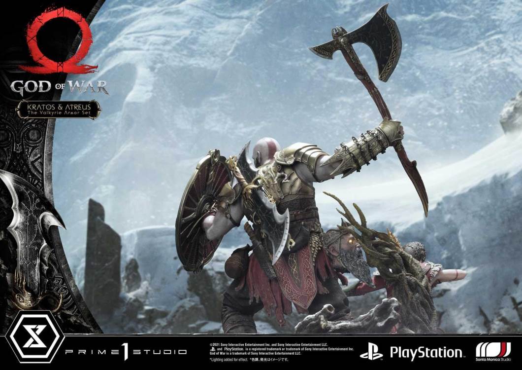 God of War Kratos & Atreus The Valkyrie Armor SetDeluxe Version