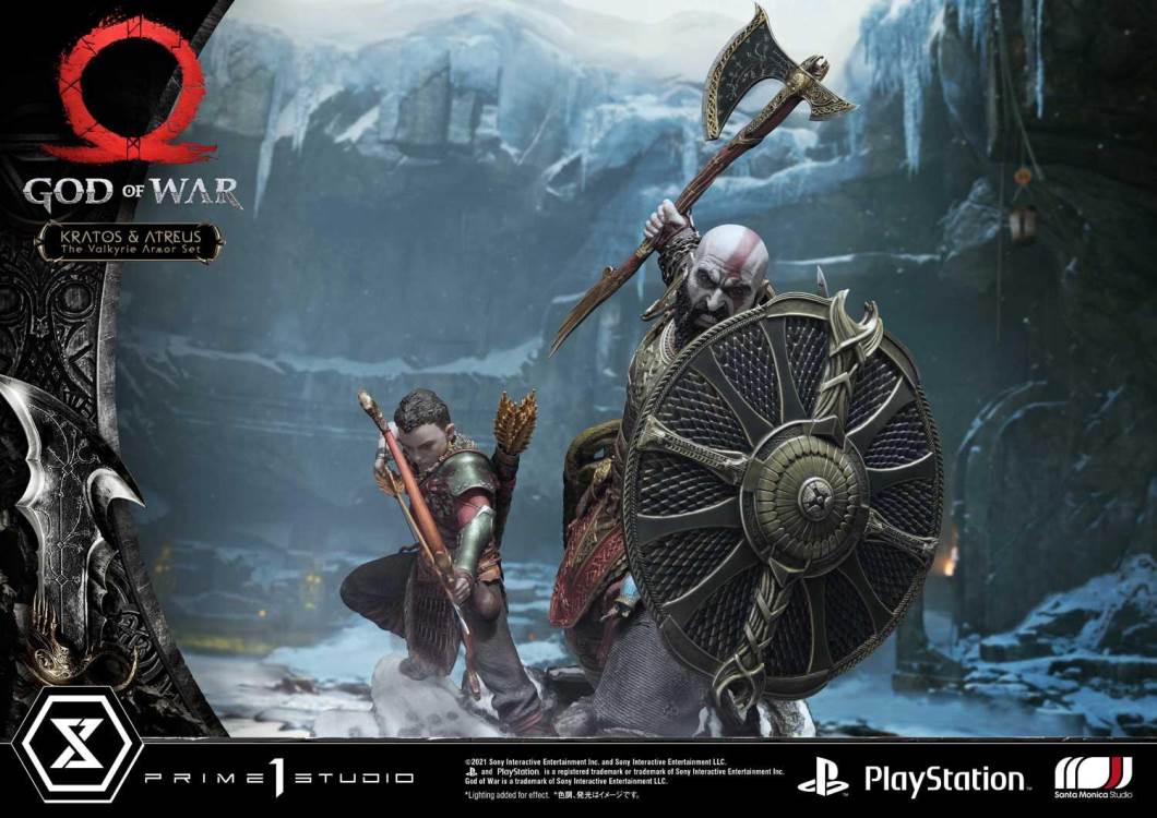 God of War Kratos & Atreus The Valkyrie Armor SetDeluxe Version
