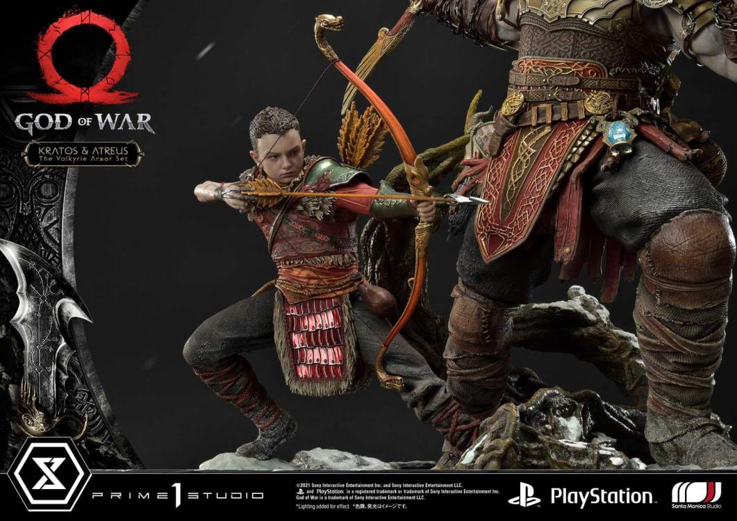 God of War Kratos & Atreus The Valkyrie Armor SetDeluxe Version