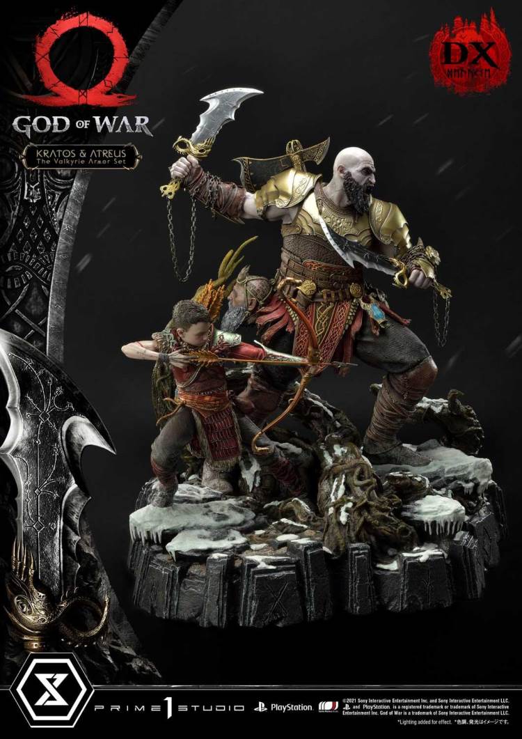 God of War Kratos & Atreus The Valkyrie Armor SetDeluxe Version