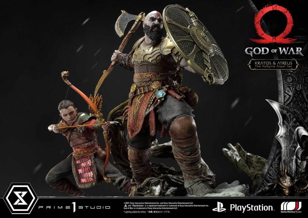 God of War Kratos & Atreus The Valkyrie Armor SetDeluxe Version