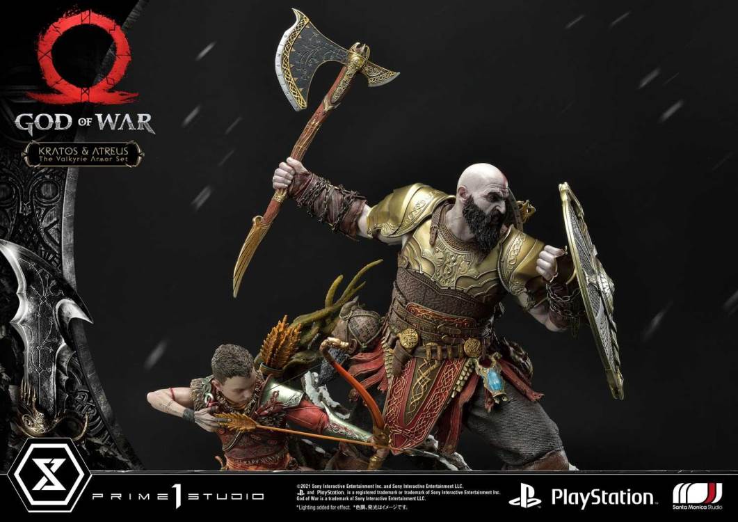 God of War Kratos & Atreus The Valkyrie Armor SetDeluxe Version