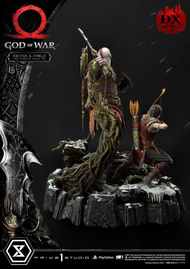 God of War Kratos & Atreus The Valkyrie Armor SetDeluxe Version