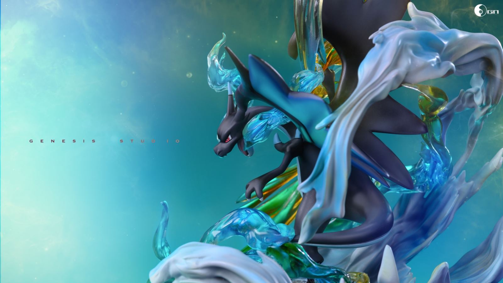 Fire-breathing Dragon-Shadow of Blue Flame