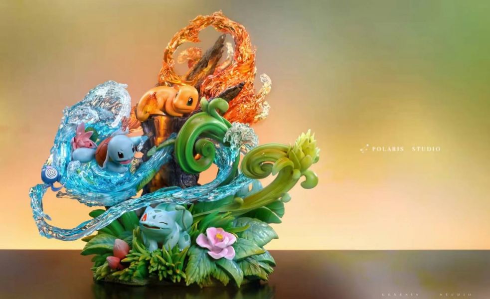 Little Fire Dragon & Frog Seed - Pokemon