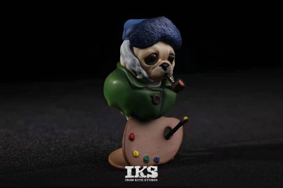 IKS famous painting cos series Pug 's self-portrait