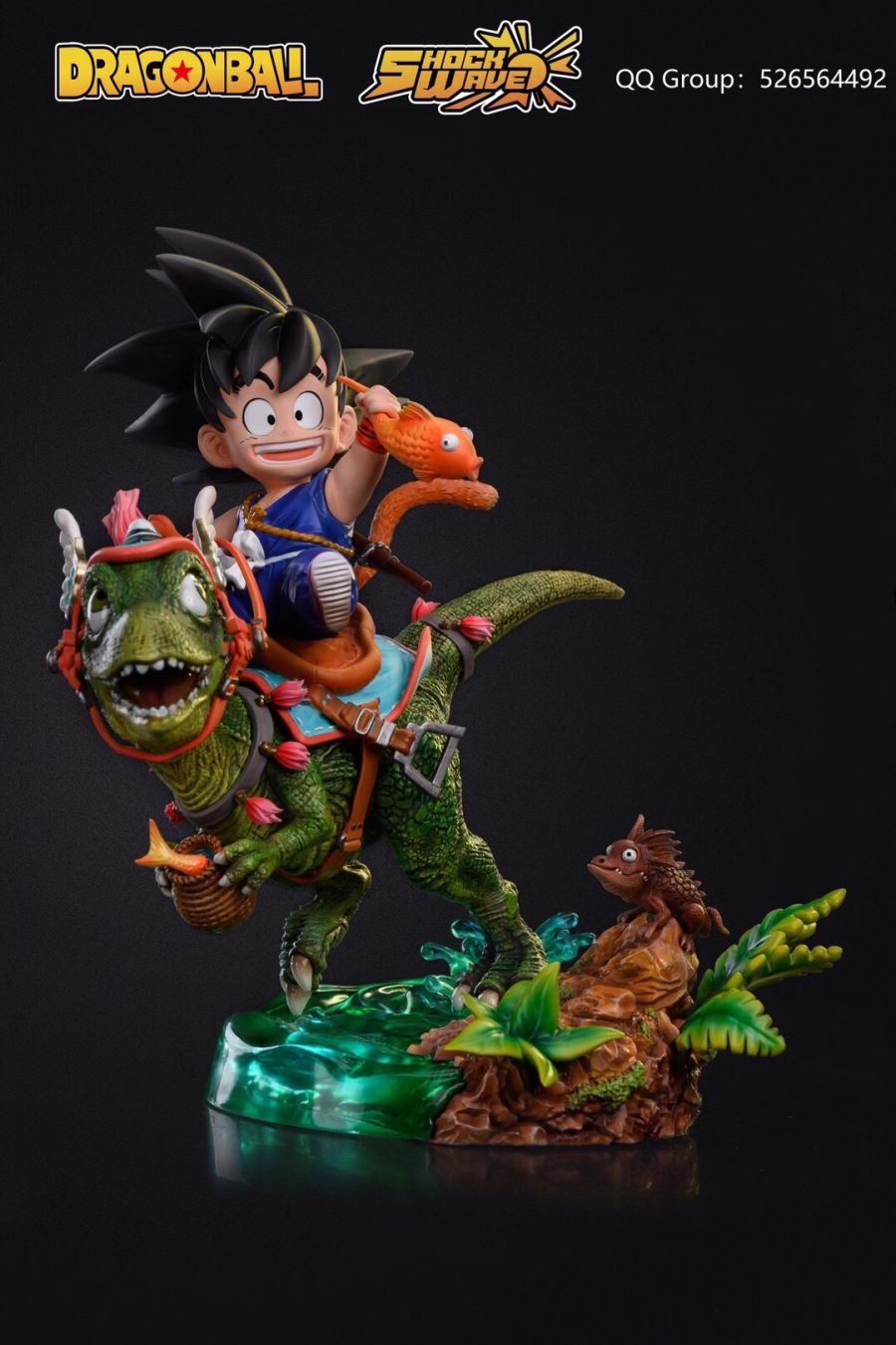 Dragon riding Goku – Dragon Ball
