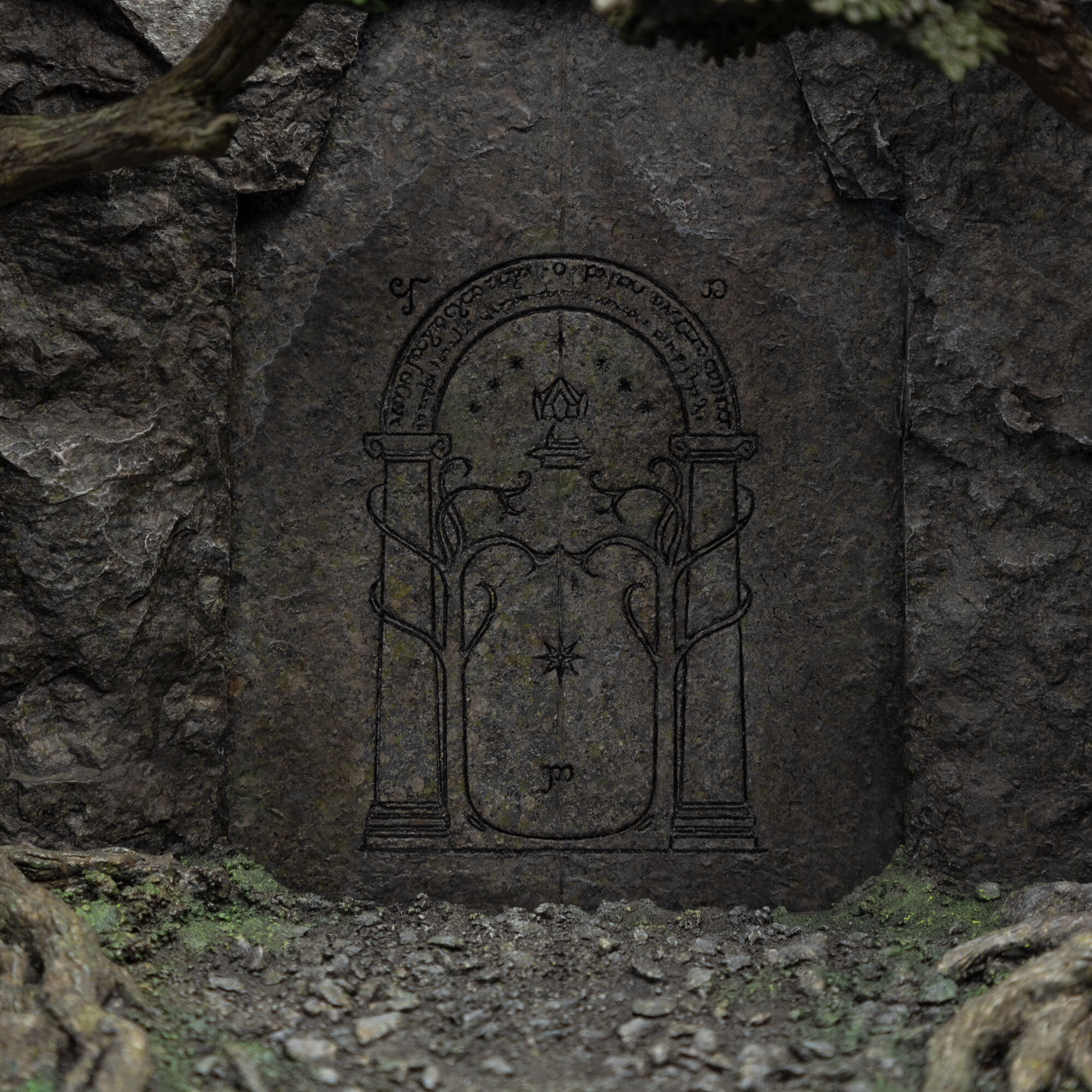The Doors of Durin - The Lord of the Rings: Fellowship of the Ring