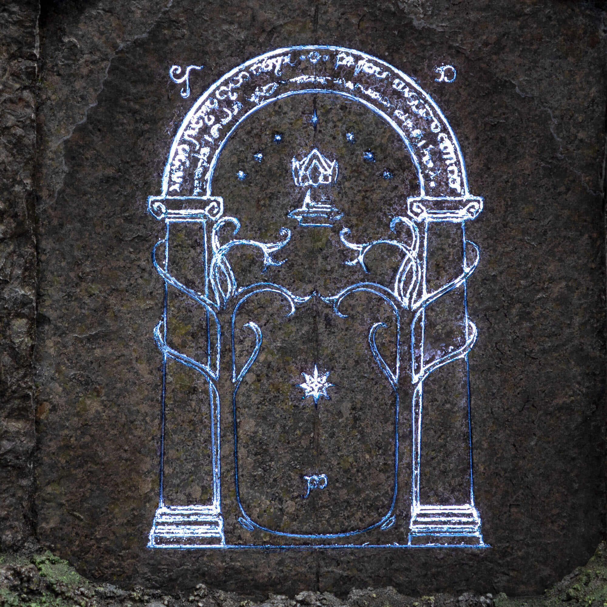 The Doors of Durin - The Lord of the Rings: Fellowship of the Ring