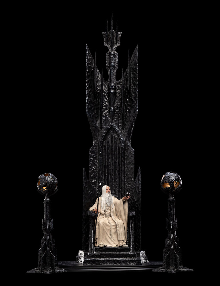 SARUMAN THE WHITE ON THRONE 1/6