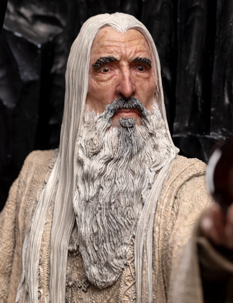 SARUMAN THE WHITE ON THRONE 1/6