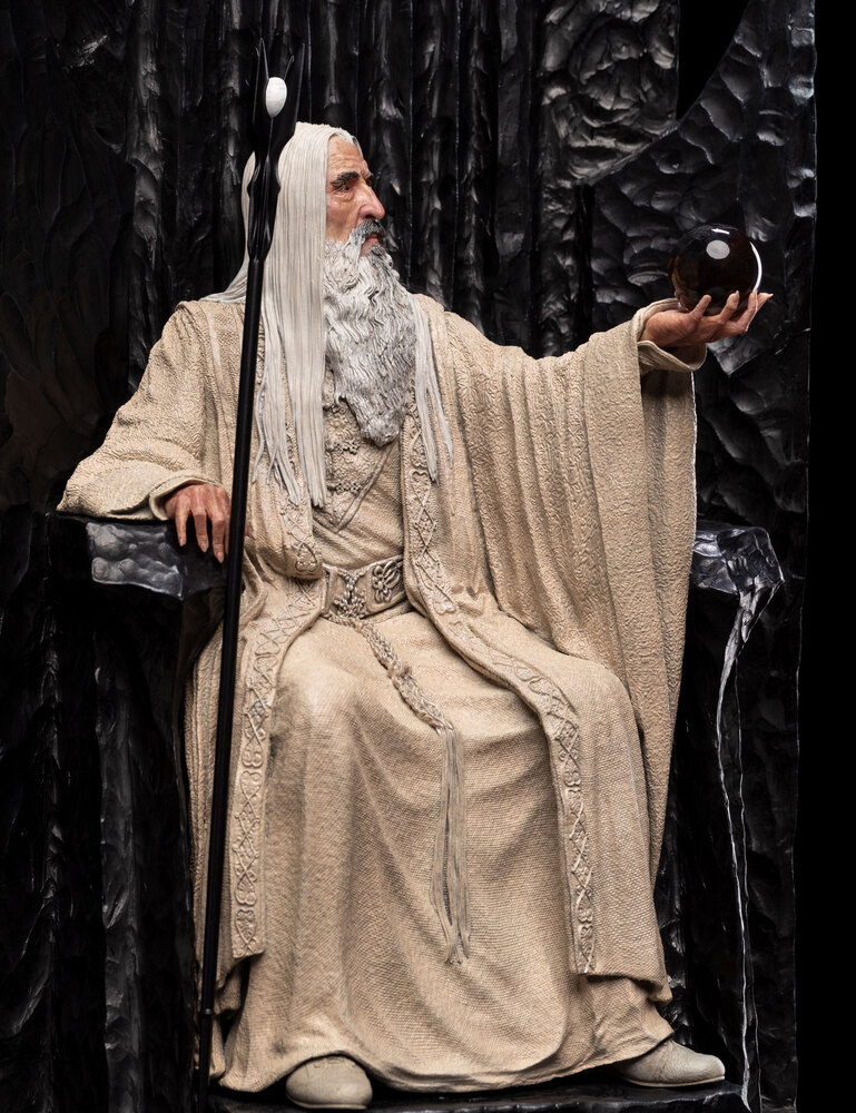 SARUMAN THE WHITE ON THRONE 1/6