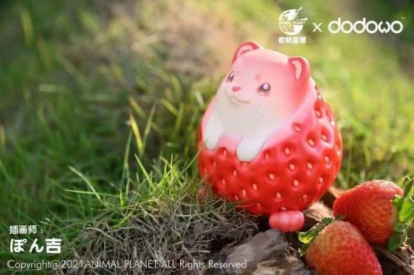 Fruit Elf Series - Strawberry Weasel