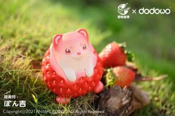 Fruit Elf Series - Strawberry Weasel