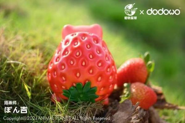 Fruit Elf Series - Strawberry Weasel