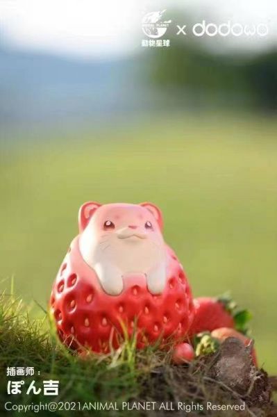 Fruit Elf Series - Strawberry Weasel