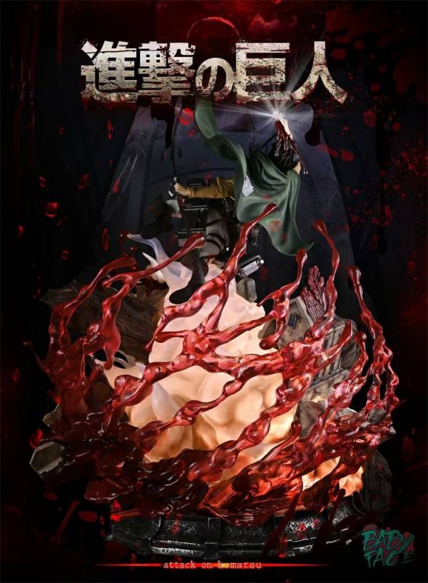 Captain Levi VS Beast Titan - Attack On Titan