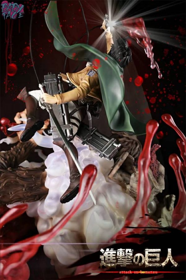 Captain Levi VS Beast Titan - Attack On Titan