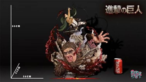 Captain Levi VS Beast Titan - Attack On Titan