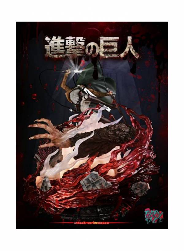 Captain Levi VS Beast Titan - Attack On Titan