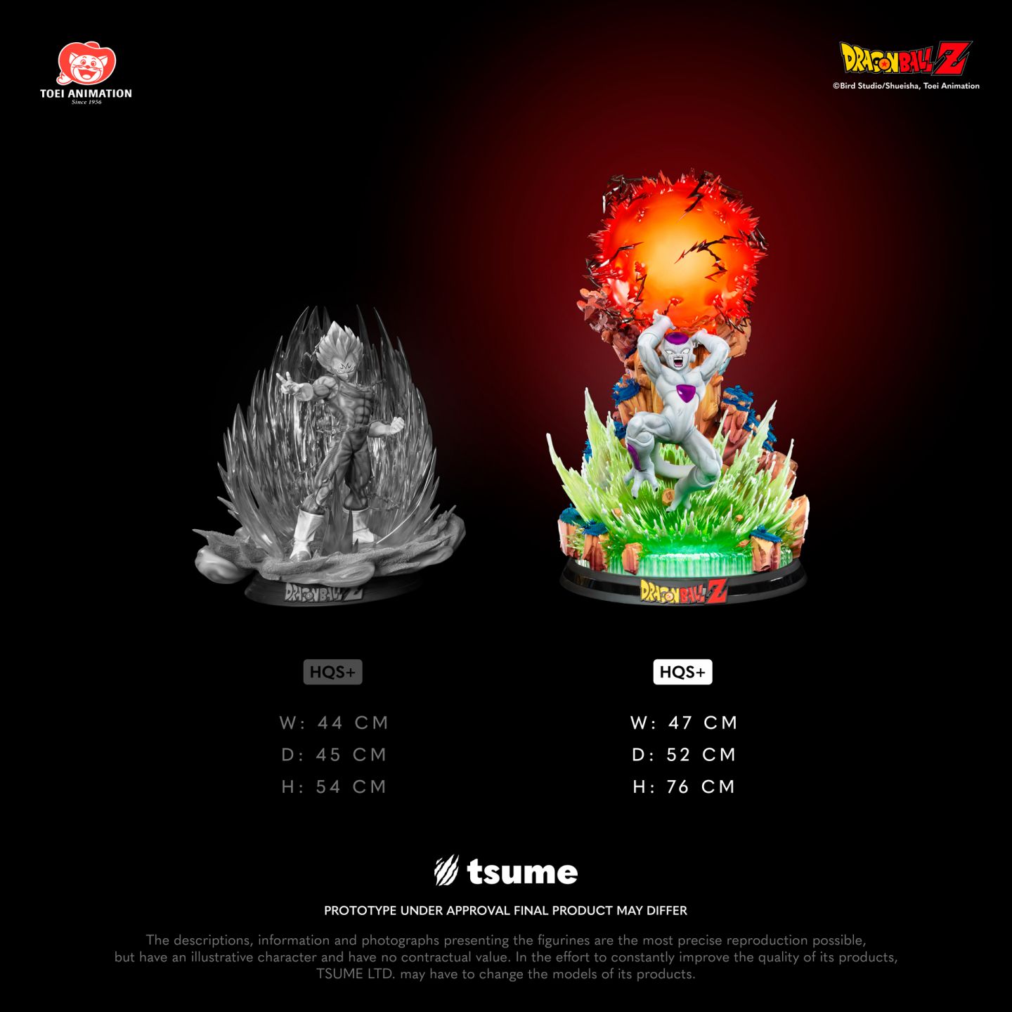Dragon Ball Z - Freeza Fourth Form HQS + 1/4