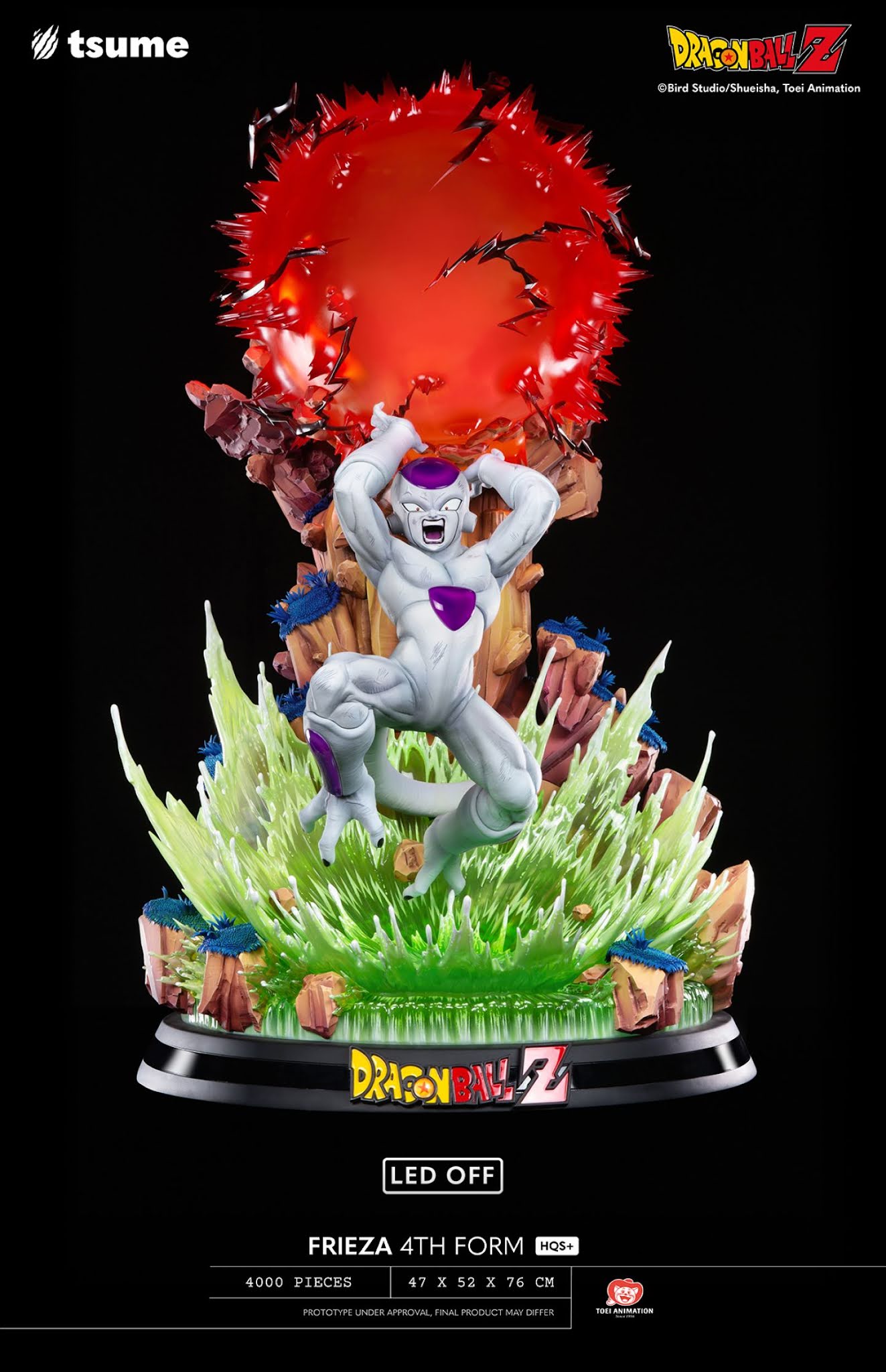 Dragon Ball Z - Freeza Fourth Form HQS + 1/4