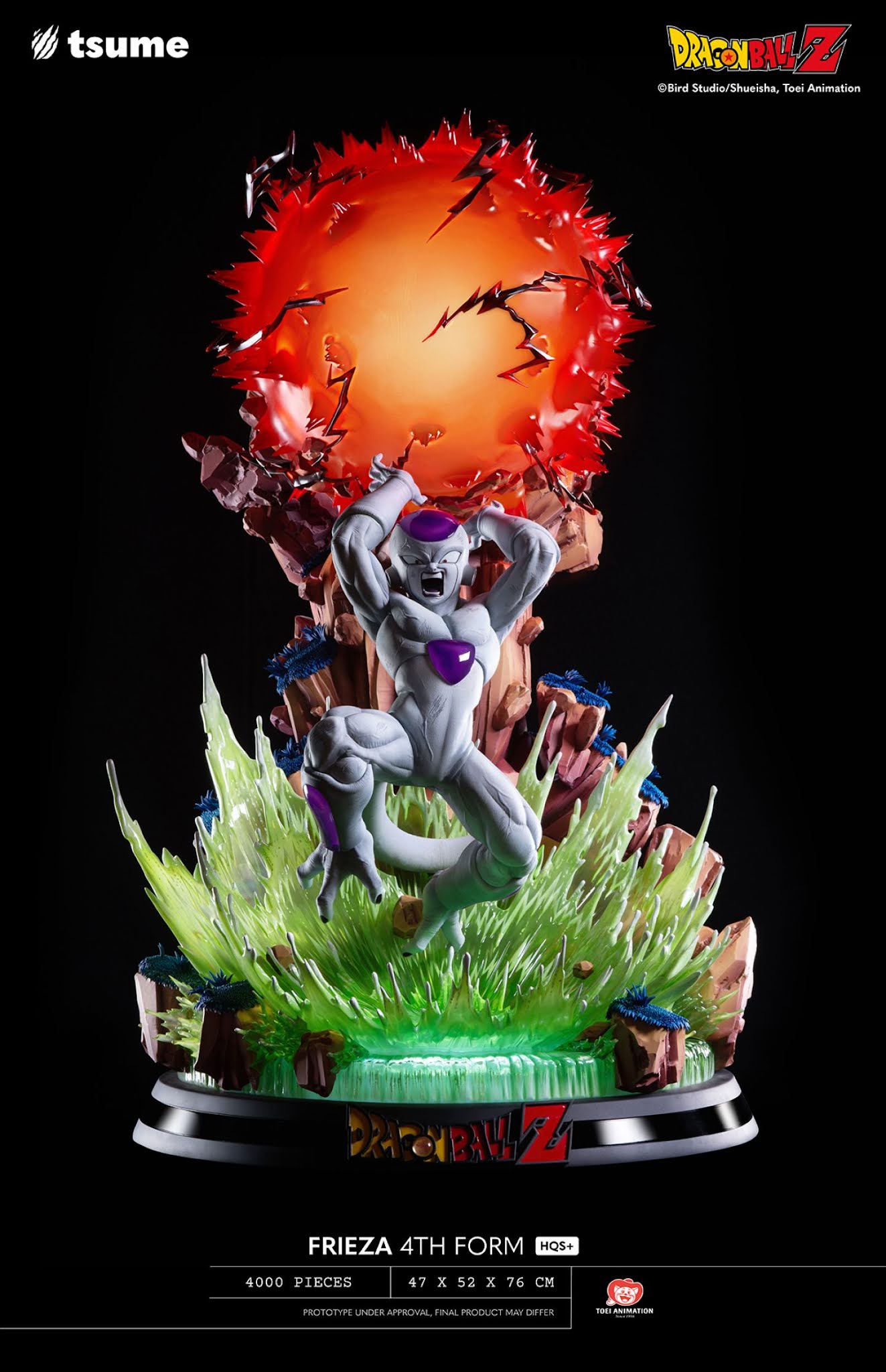 Dragon Ball Z - Freeza Fourth Form HQS + 1/4
