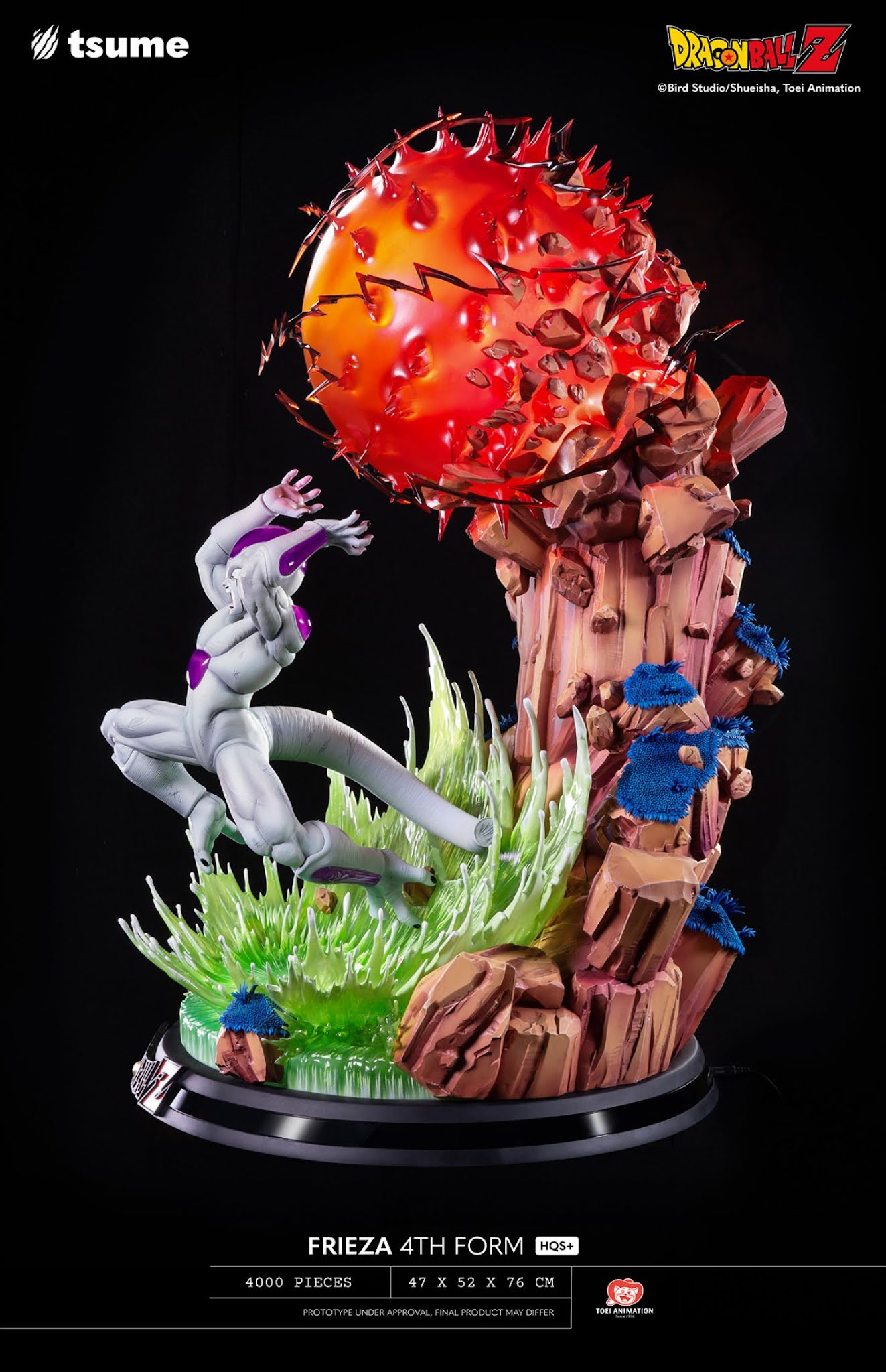 Dragon Ball Z - Freeza Fourth Form HQS + 1/4