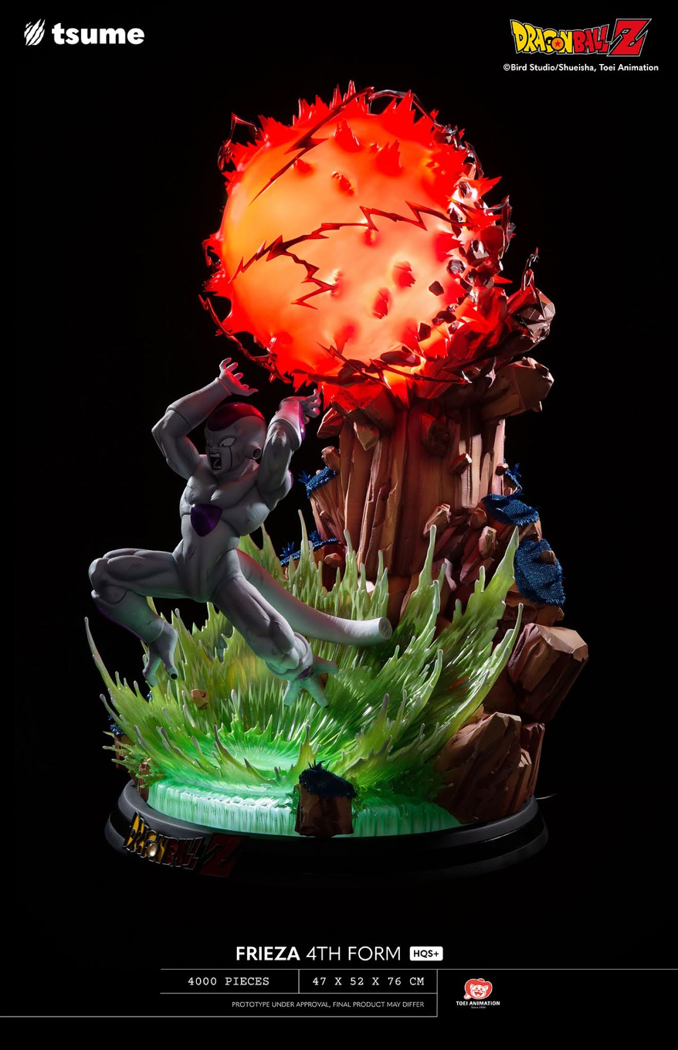 Dragon Ball Z - Freeza Fourth Form HQS + 1/4