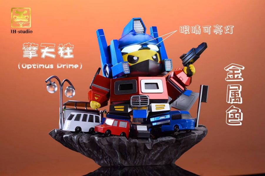 Optimus Prime becomes Pikachu