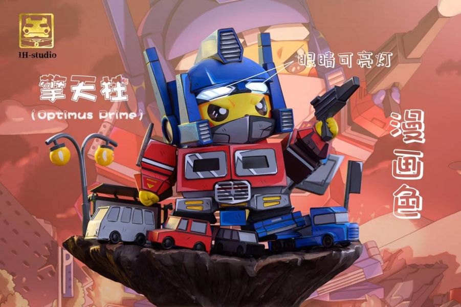 Optimus Prime becomes Pikachu