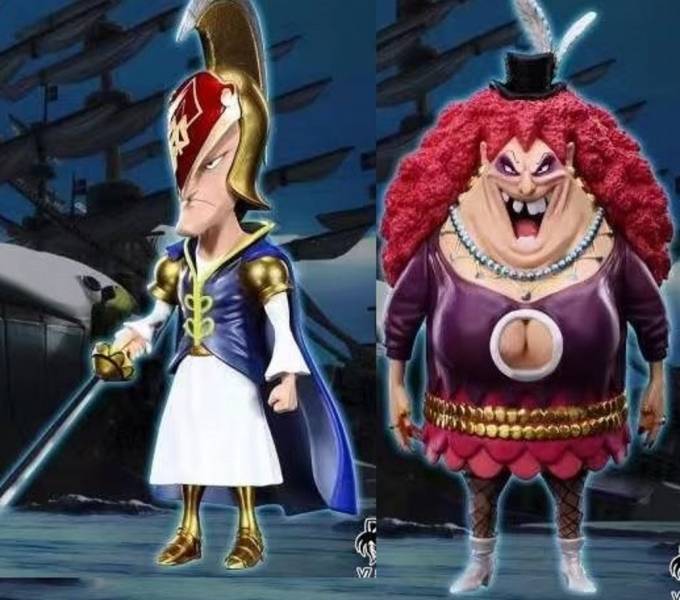 Ramba & Elmy White Pirates - One Piece