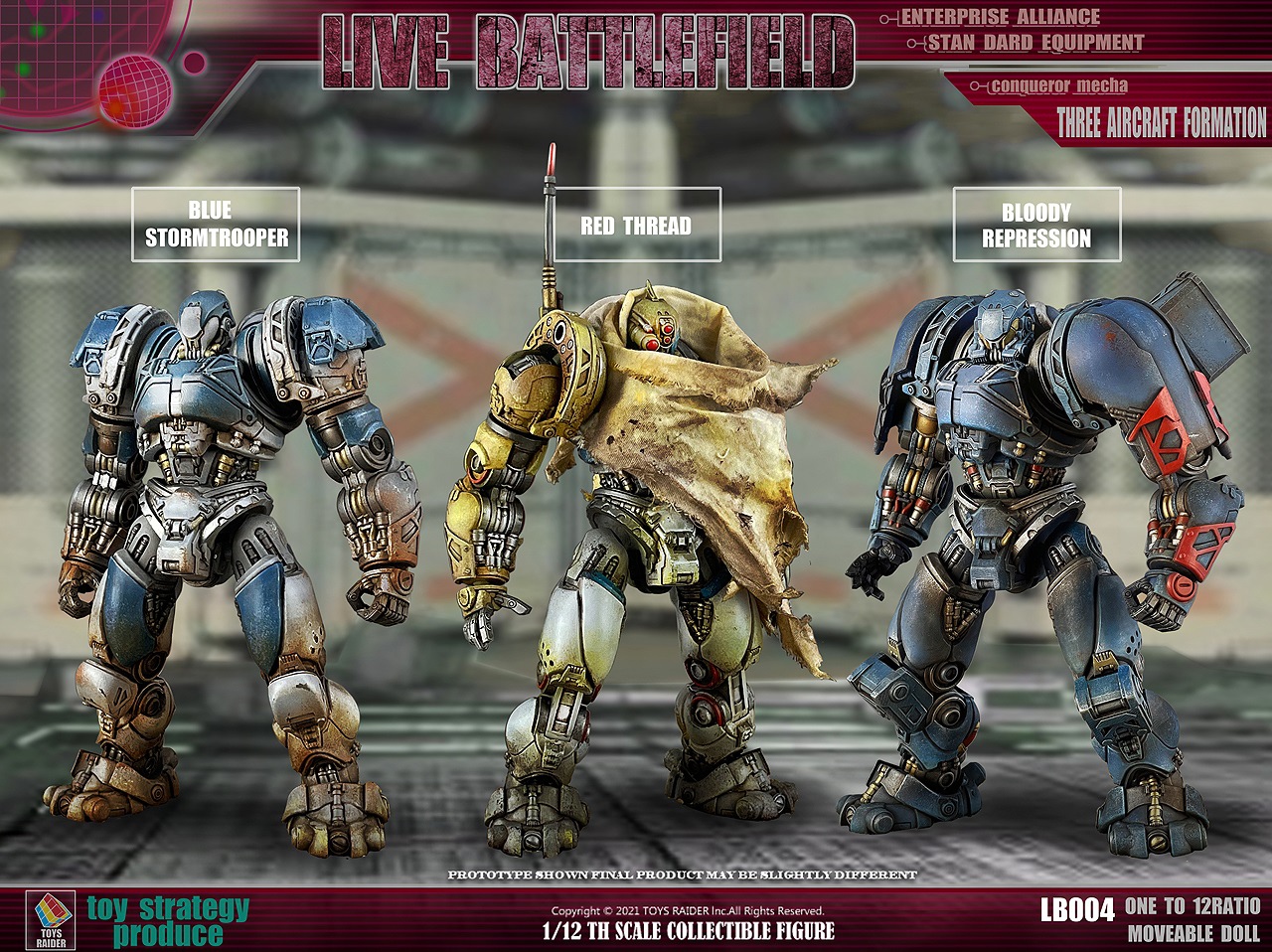 LIVE BATTLEFIELD - CONQUEROR MECHA 1/12