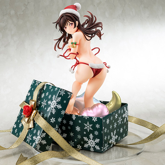 Rent-A-Girlfriend - Chizuru Mizuhara -in a Santa Claus bikini from fluffy figure- 1/6