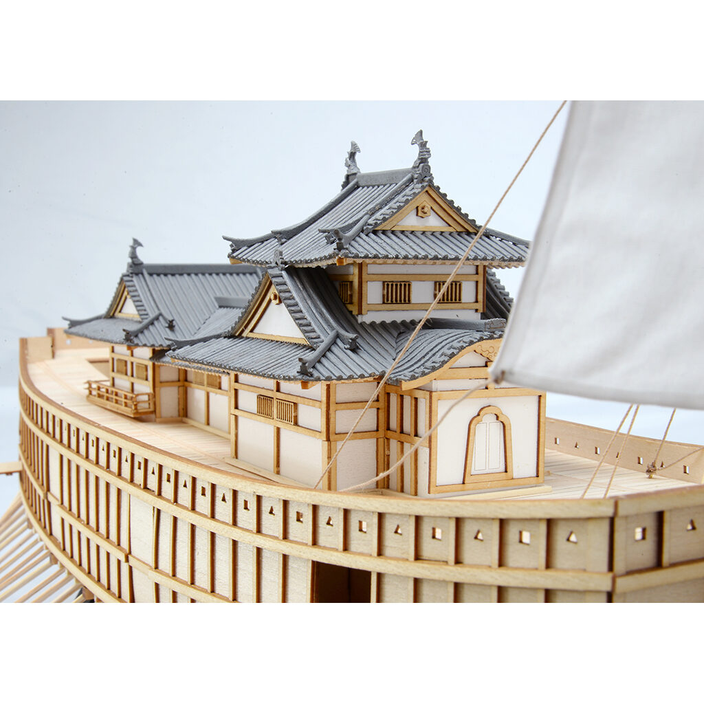Atakebune Wooden Model Assembly Kit 1/100
